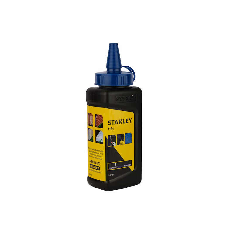 Strichzeichnungsset Powerwinder 30 m + Pulver + Wasserwaage Stanley 0-47-465