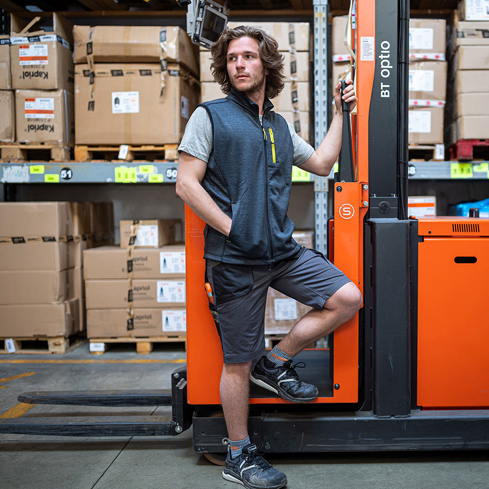 Glatte, kurze Arbeitshose von Kapriol