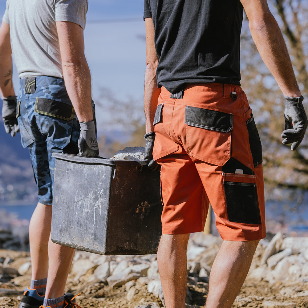 Glatte, kurze Arbeitshose von Kapriol