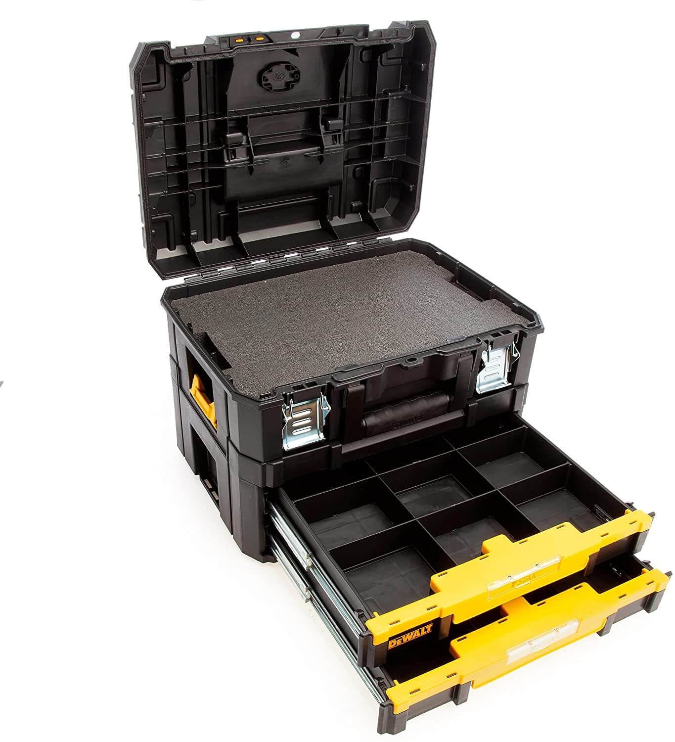 Mehrzweckkoffer-Kit + Doppelschubladeneinheit IP54 Dewalt DWST83395-1
