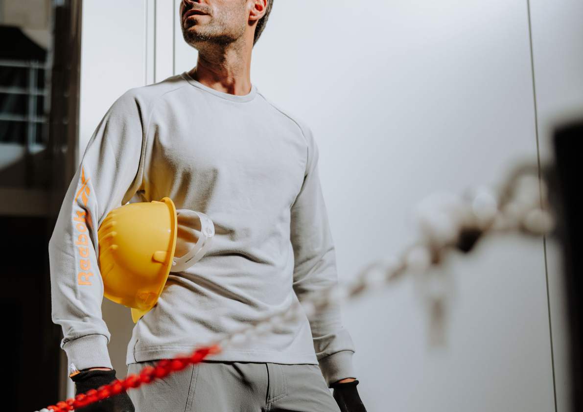 Reebok Sweatshirt ohne Kapuze