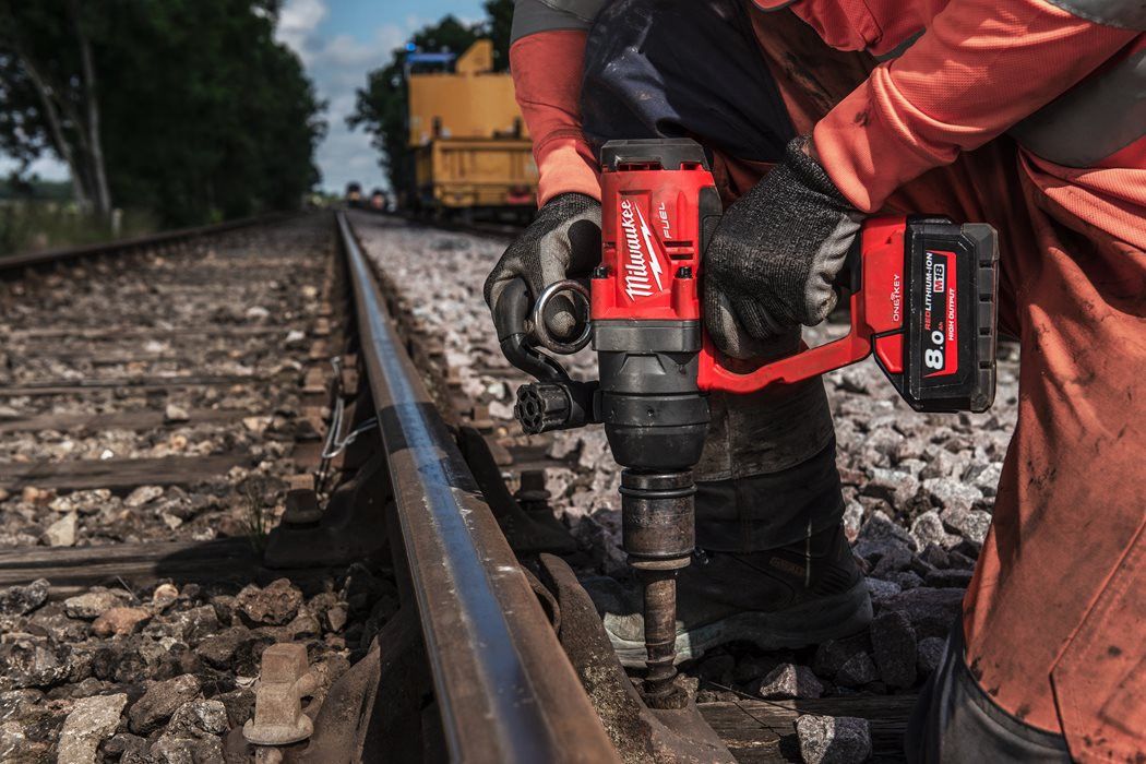 Llave de impacto de alto par M18 FUEL One-Key de 1" con anillo Milwaukee M18 ONEFHIWF1-802X - 8