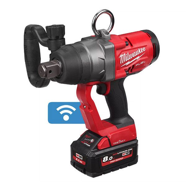 Llave de impacto de alto par M18 FUEL One-Key de 1" con anillo Milwaukee M18 ONEFHIWF1-802X - 1