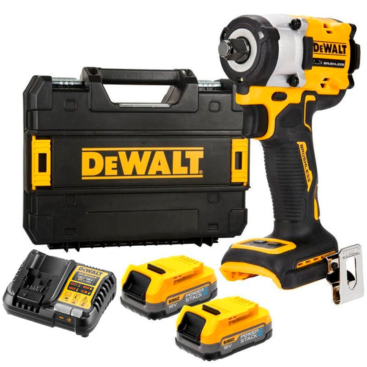 Dewalt DCF921E2T XR 18V POWERSTACK Bürstenloser Schlagschrauber
