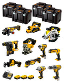Kit Dewalt 11 herramientas + 3bat 5Ah + Cargador DCB1104 + 4xTSTAK DCK111P3