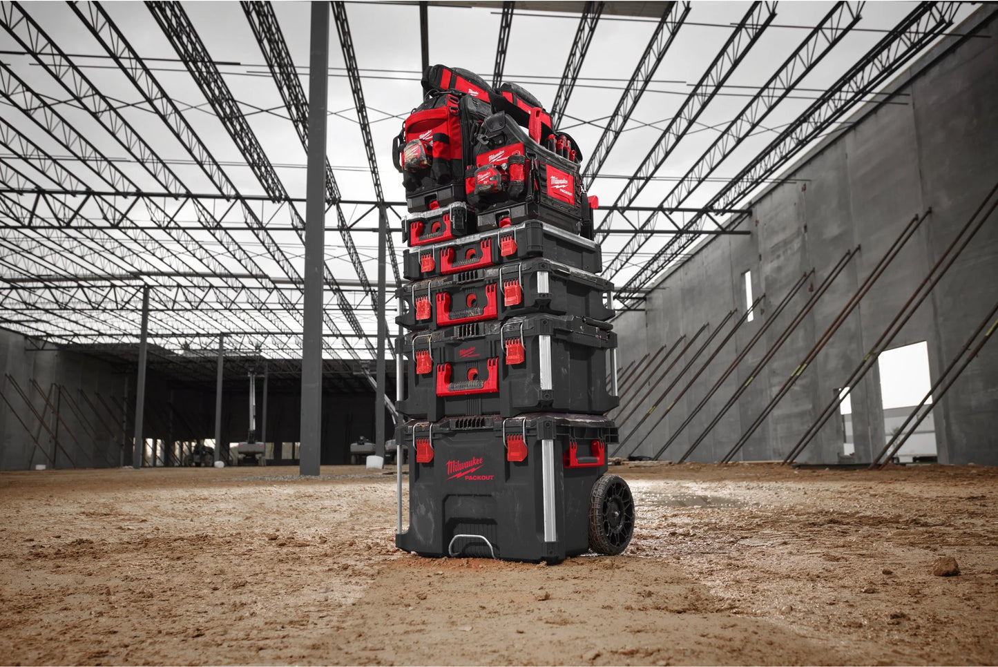 Große Werkzeugkiste PACKOUT Milwaukee
