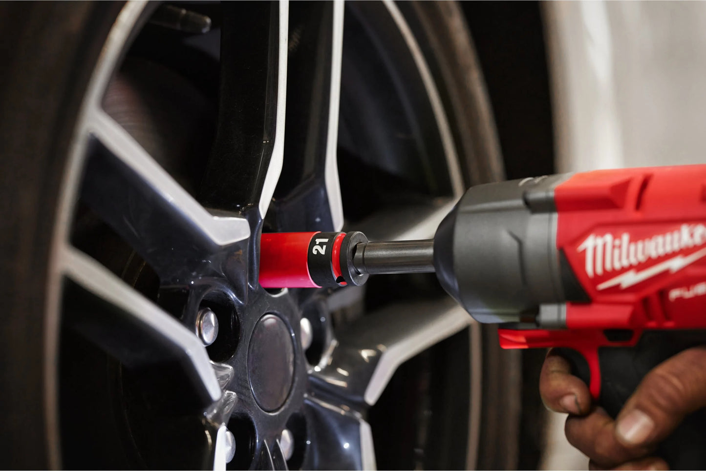 Set mit 3 Sechskant-Schlagglocken 1/2" für Milwaukee-Felgen