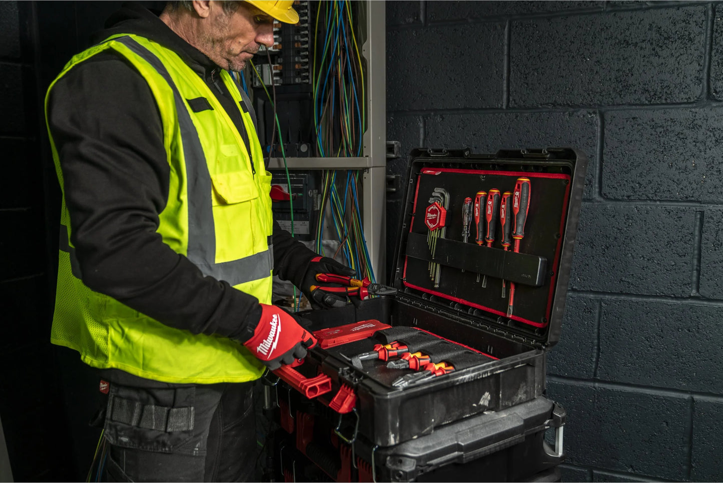 PACKOUT Elektriker-Set 62-teilig Milwaukee