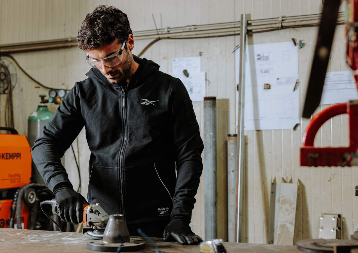 Reebok Jacke mit Kapuze