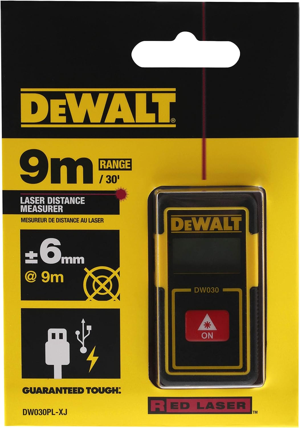Dewalt Taschenlaser-Messgerät DW030PL-XJ - 9 Meter