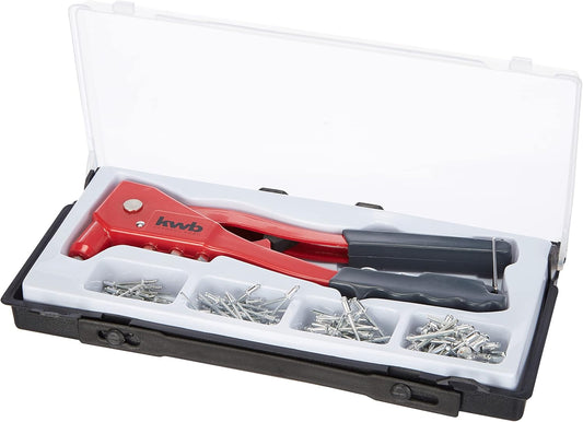 Nietmaschinen-Set mit 100 Nieten KWB 49407190