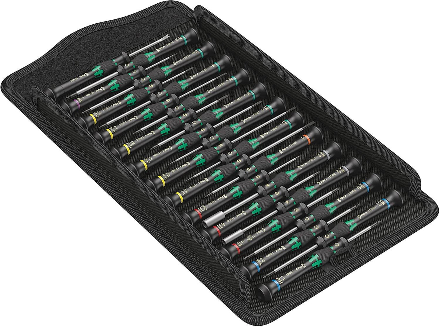 Juego de destornilladores para usos electrónicos 25 piezas Wera Kraftform Micro Big Pack 1