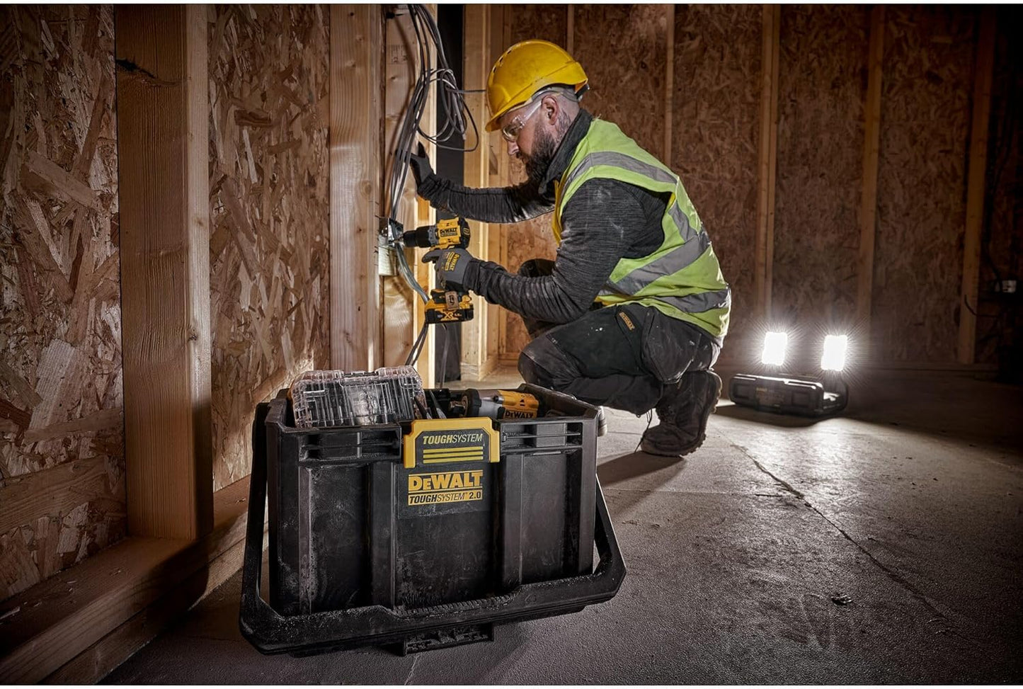 TOUGHSYSTEM 2.0 2-in-1-Leuchtkasten Dewalt DWST08061
