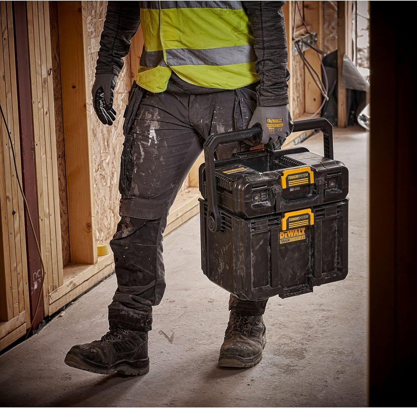 TOUGHSYSTEM 2.0 2-in-1-Leuchtkasten Dewalt DWST08061