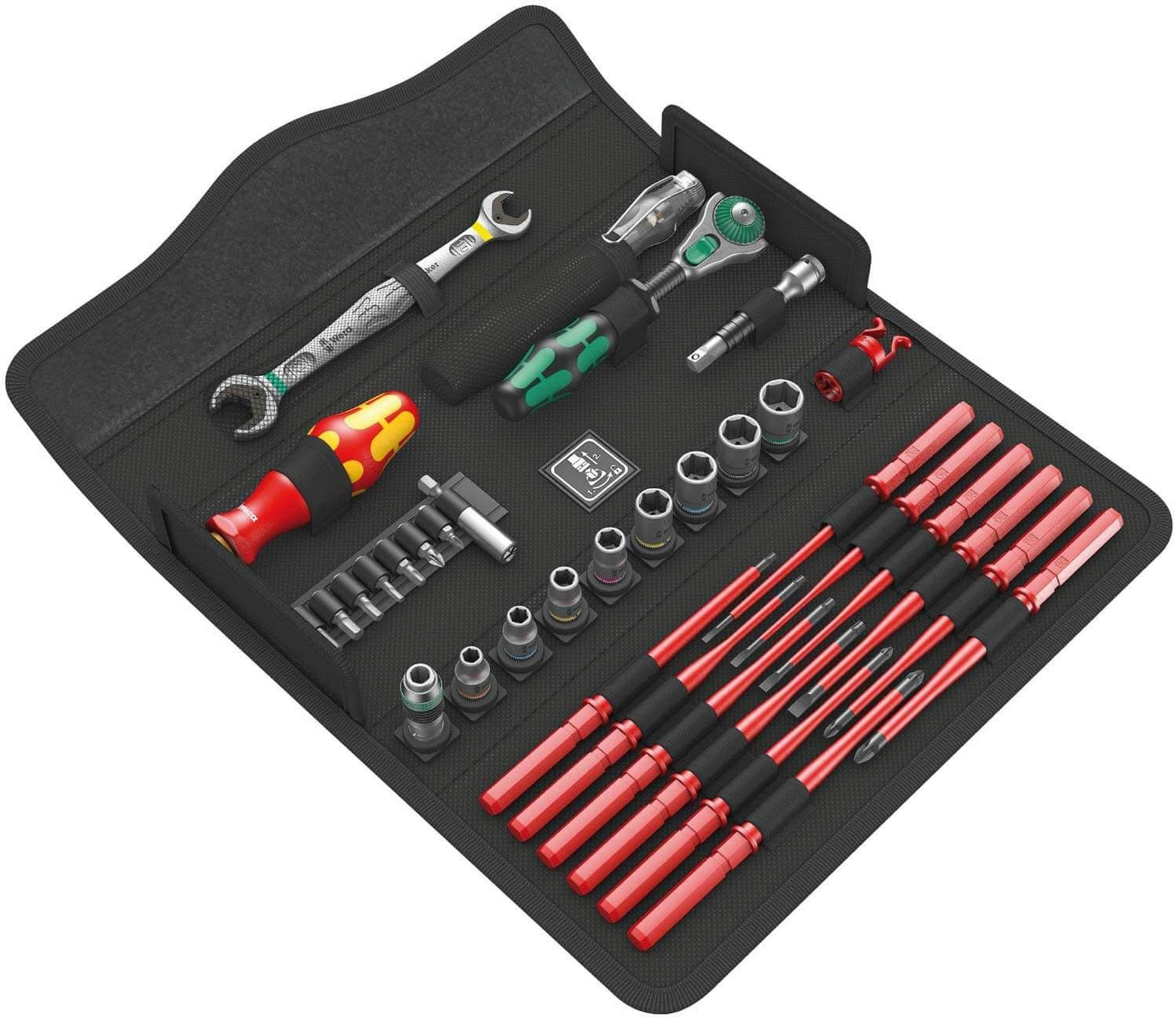 Juego de herraminetas de mantenimiento 35 piezas Wera Kraftform Kompakt W 1 ref.135926 - 1