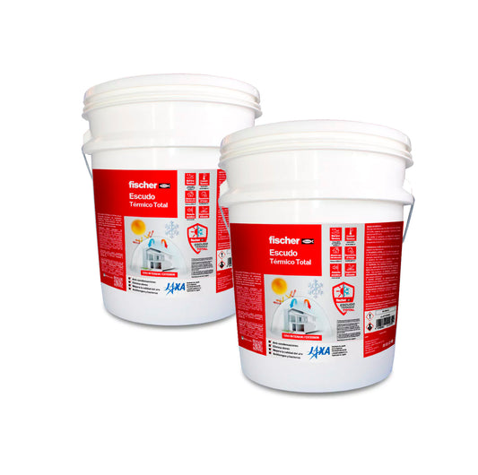 Pack 2 unidades Escudo Térmico Total Membrana Aislante Blanco Fischer