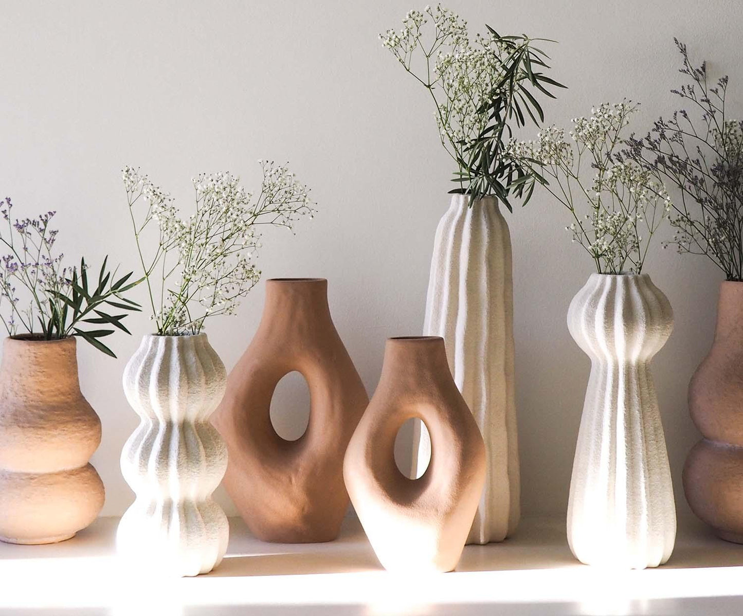 Duala Andrea House Terrakotta-Keramikvase