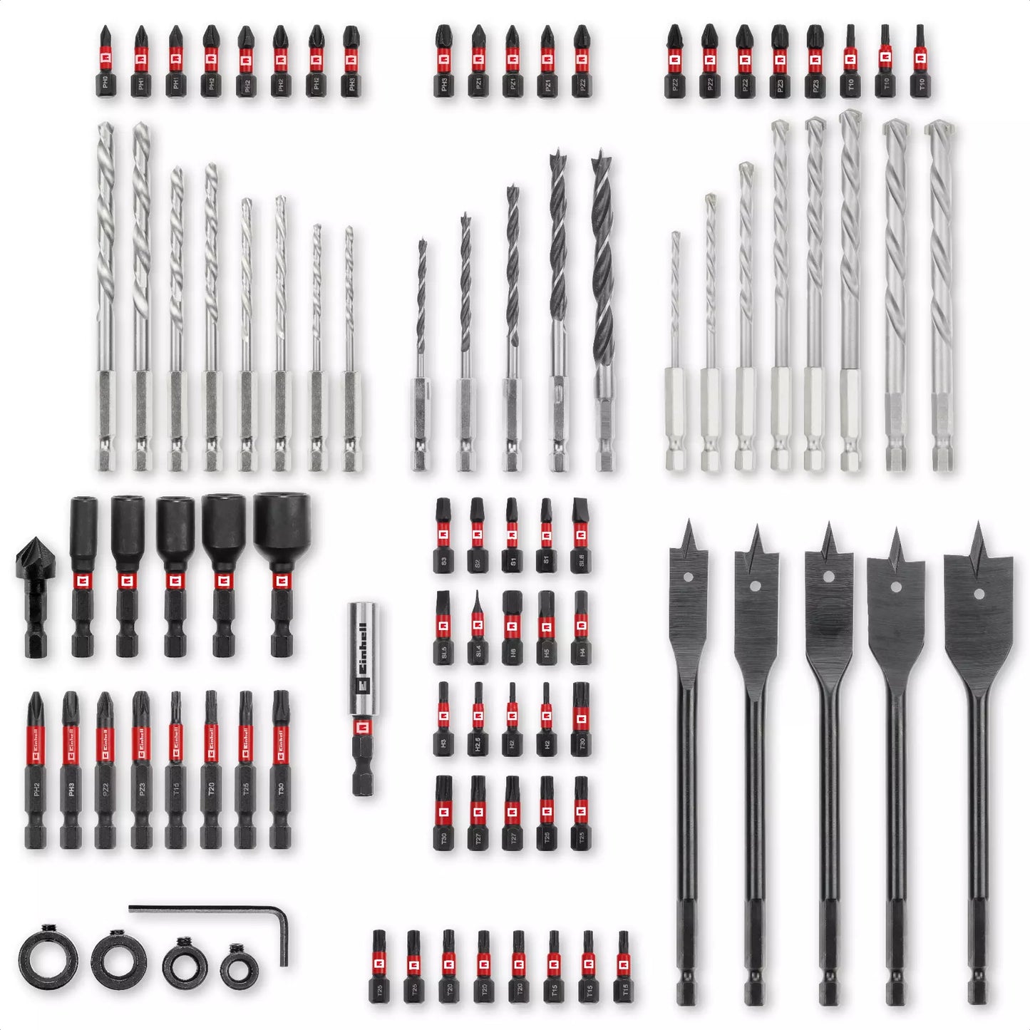Einhell XL-CASE 95-teiliges LS-Bit-Set 49108798