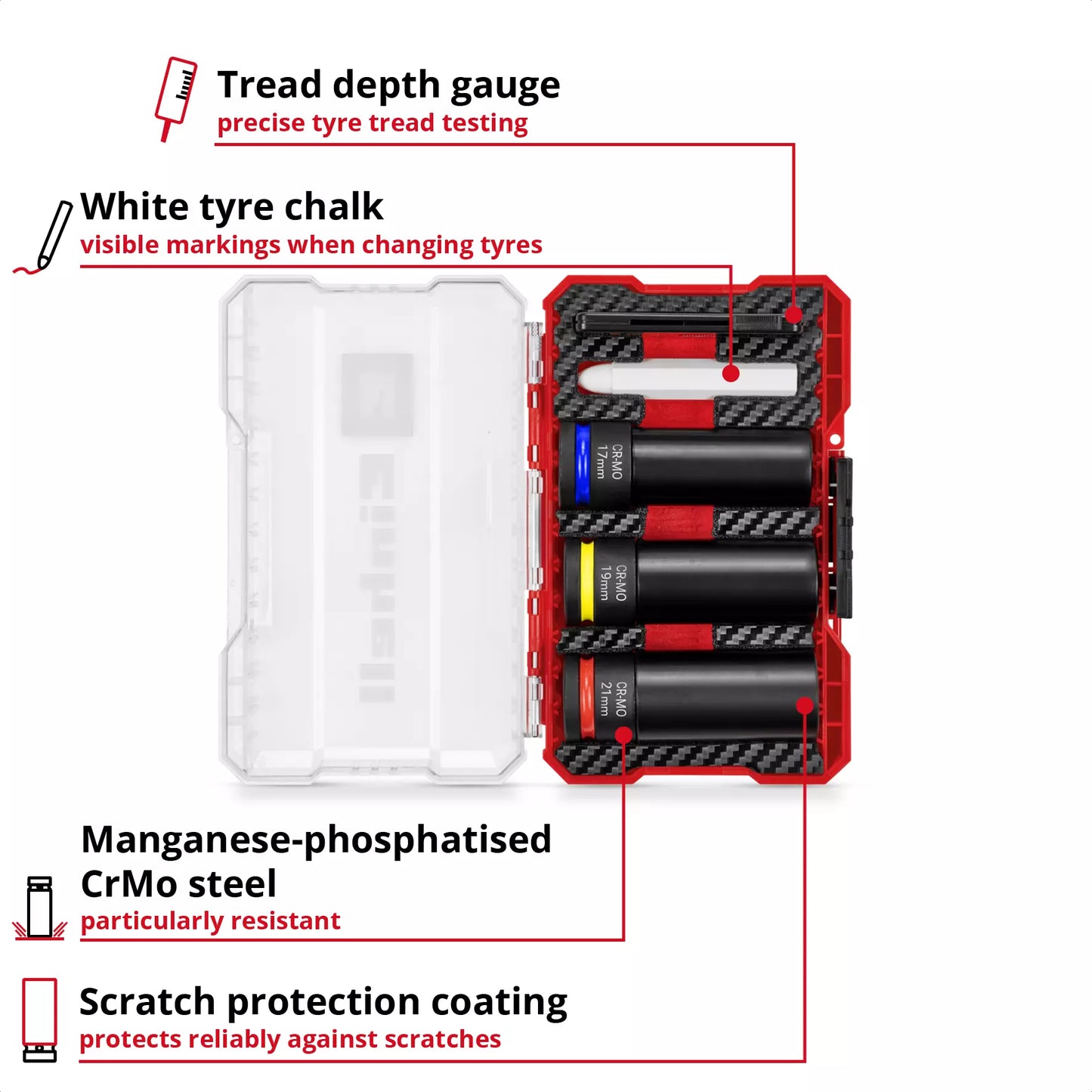 Einhell Schlagschraubersatz 5tlg. 49109273