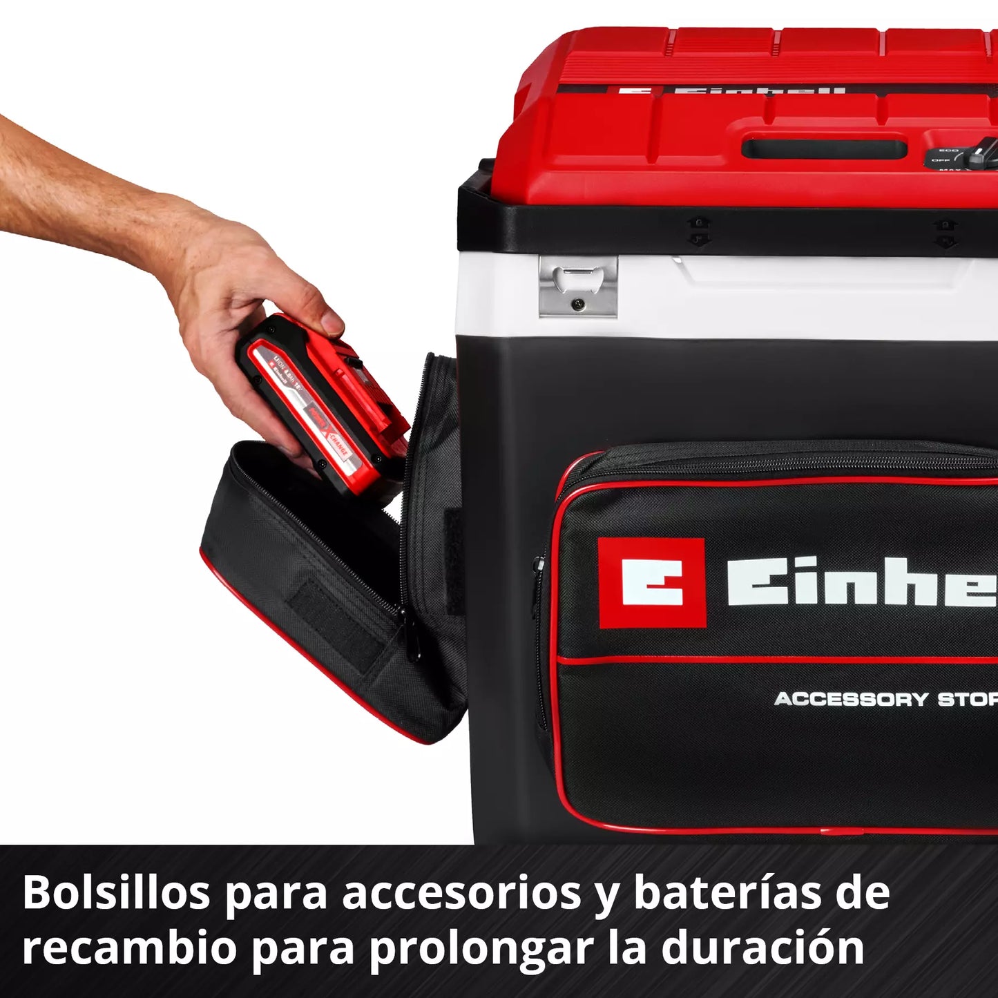 Einhell 18V TE-COL 18/27 Batteriebetriebene Kühlbox