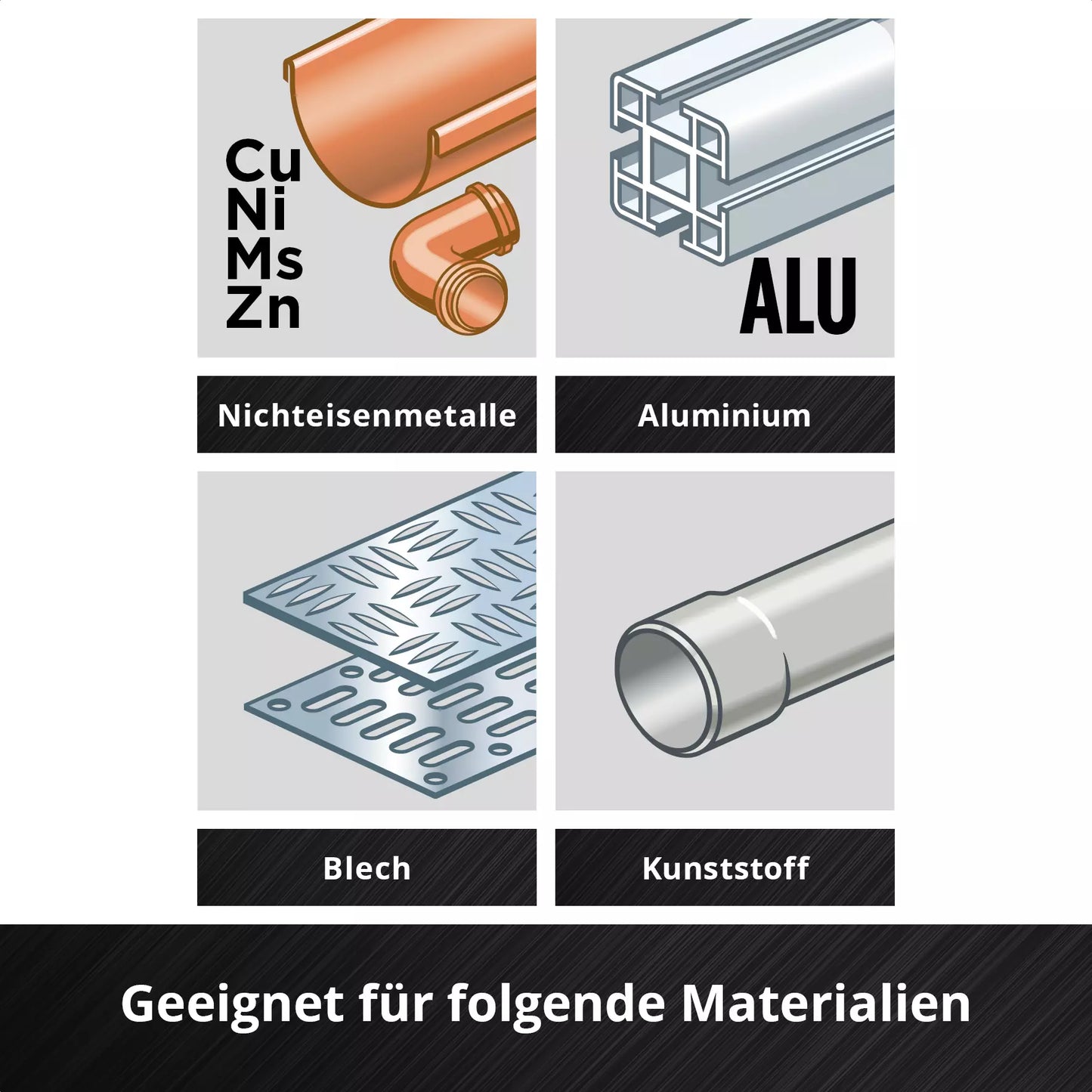 6er-Satz Einhell HSS-R LS Bohrer 49423006