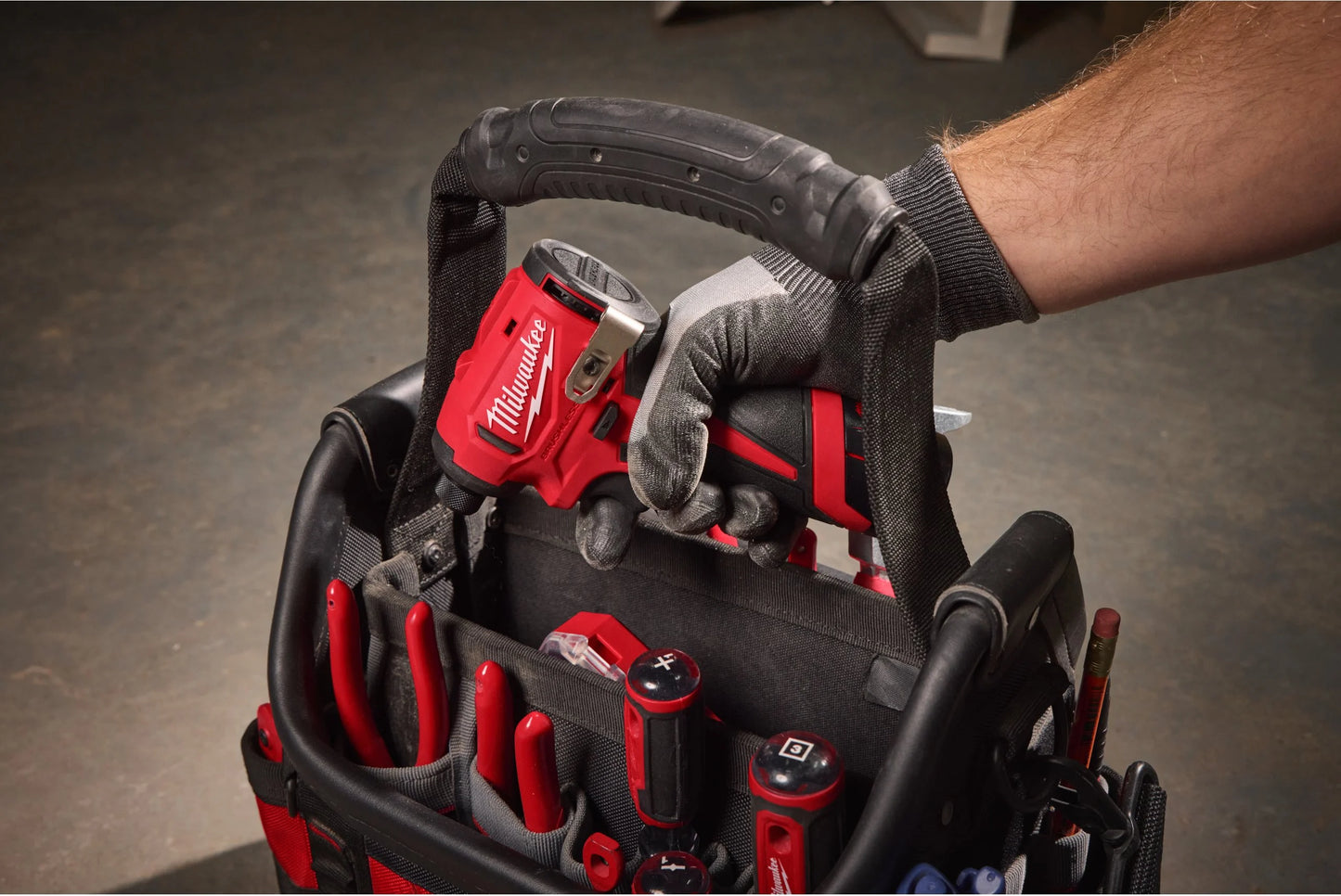 M12-Kompakt-Schlagschrauber, 1/4"-Sechskant, 124 Nm, Milwaukee M12 BLIDRC-0