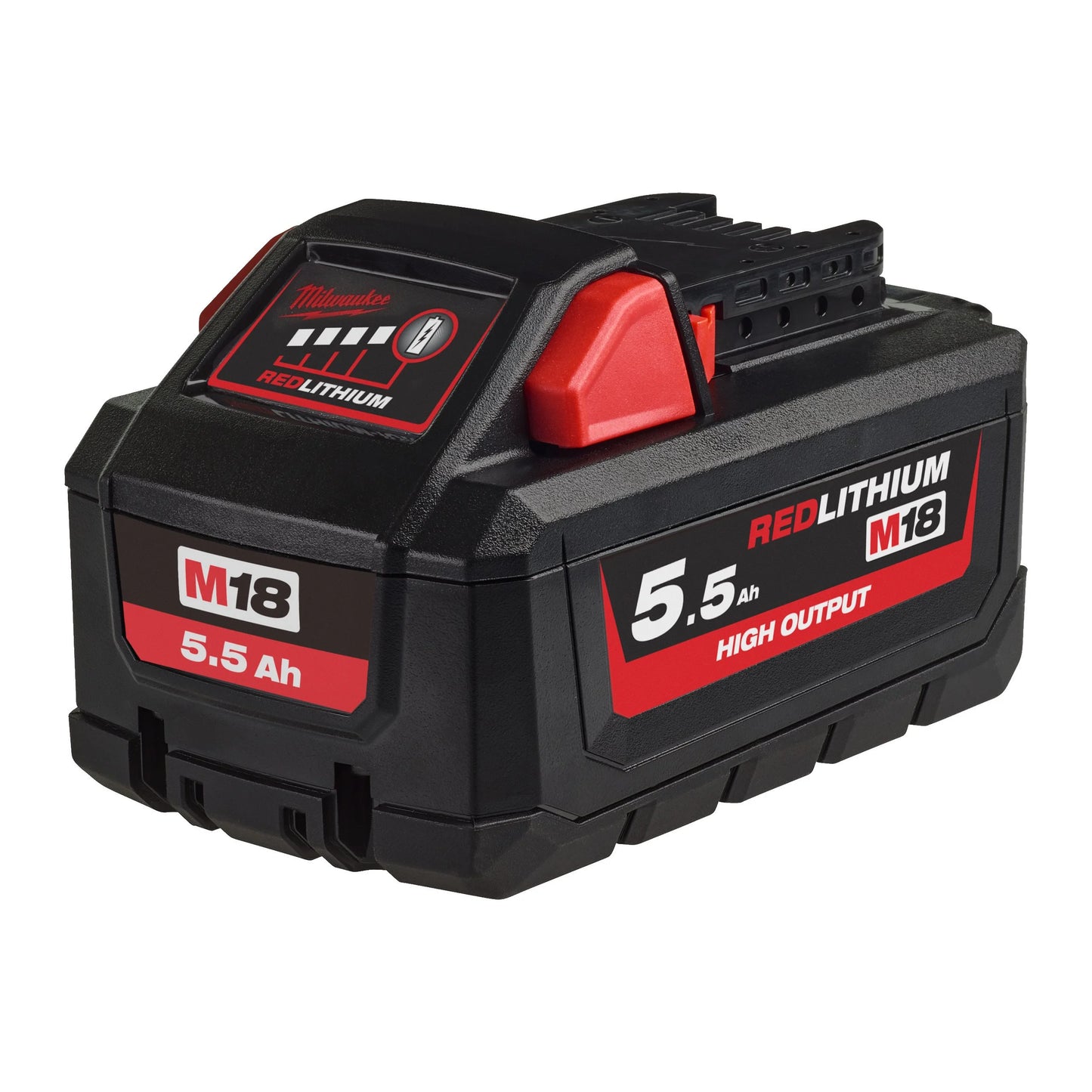 26-mm-SDS-Plus-Kombihammer mit Fixtec 2,5J + 2bat 5,5Ah + Ladegerät + Koffer Milwaukee M18 FHX-552X