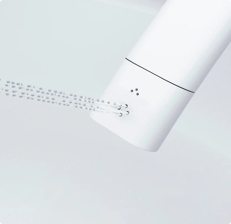 Japanische Toilette mit intelligenter Reinigung Mizubath Rada White Floor