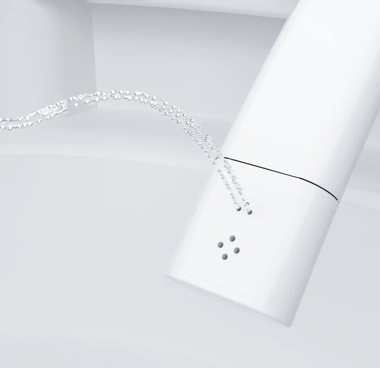 Japanische Toilette mit intelligenter Reinigung Mizubath Rada White Floor