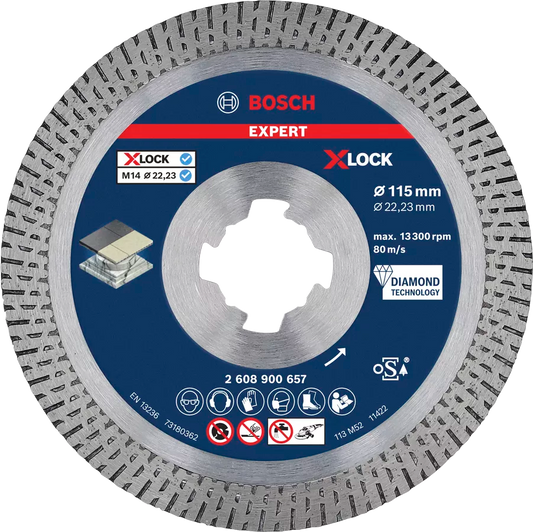Diamantschleifscheibe 115mm Expert Hard Ceramic Bosch