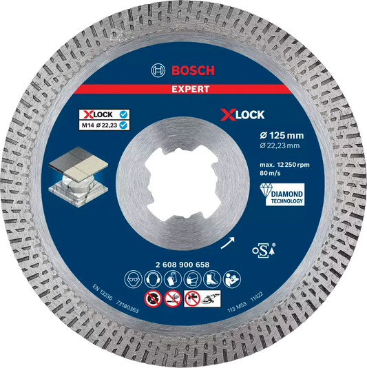 Diamantschleifscheibe 125mm Expert Hard Ceramic Bosch