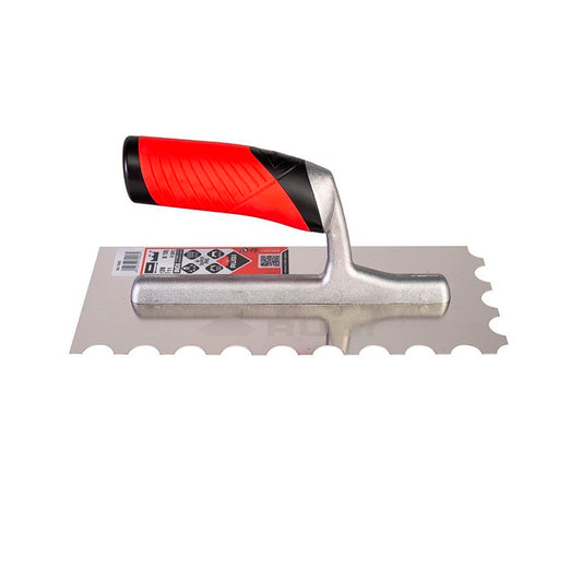 Stahlkamm 28 cm mit offenem Rubiflex-Griff Rubi R-10