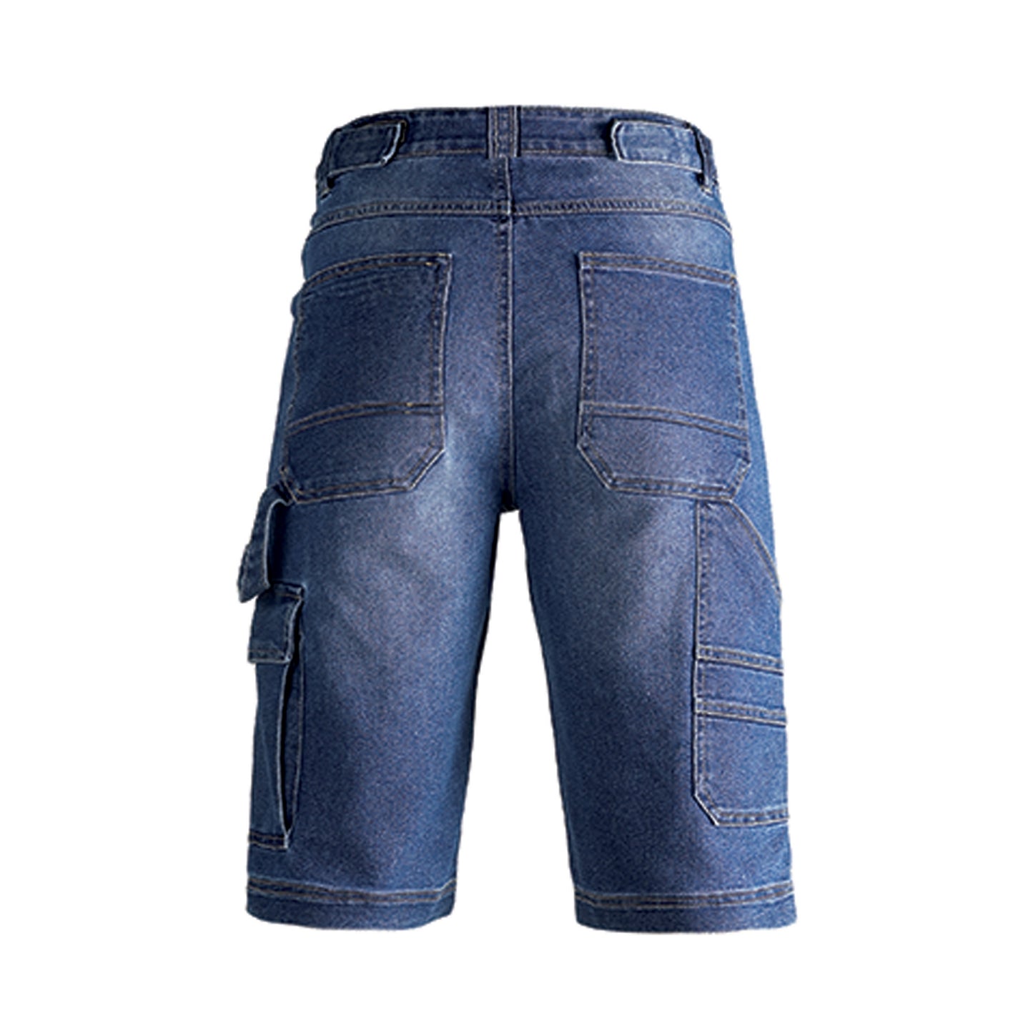 Kurze Kapriol Denim-Jeans