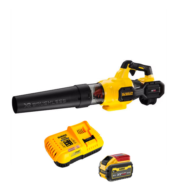 Bürstenloser Axialgebläse XR Flexvolt mit 54/18V 3/9Ah Akku Dewalt DCMBA572N