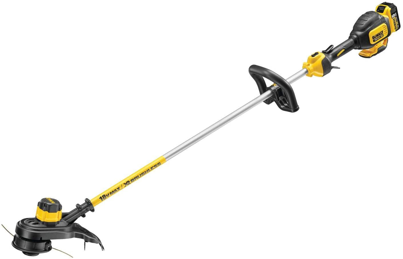 Dewalt DCM561P1 – XR 18 V 5,0 Ah 33 cm bürstenloser Freischneider