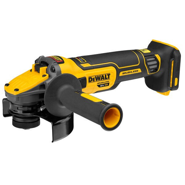 Bürstenloser 18-V-XR-125-mm-Schleifer mit 2 5-Ah-Schlägern und Koffer + Dewalt DCG409P2X-Scheibe