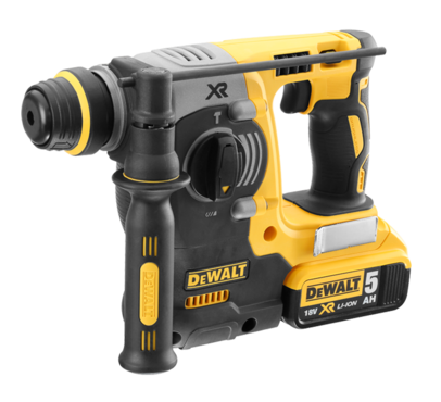 Dewalt DCK289P2 18V XR Set – Elektropneumatischer Hammer + Bohrhammer + Tasche + 2 LI-ION 5,0 Ah Akkus