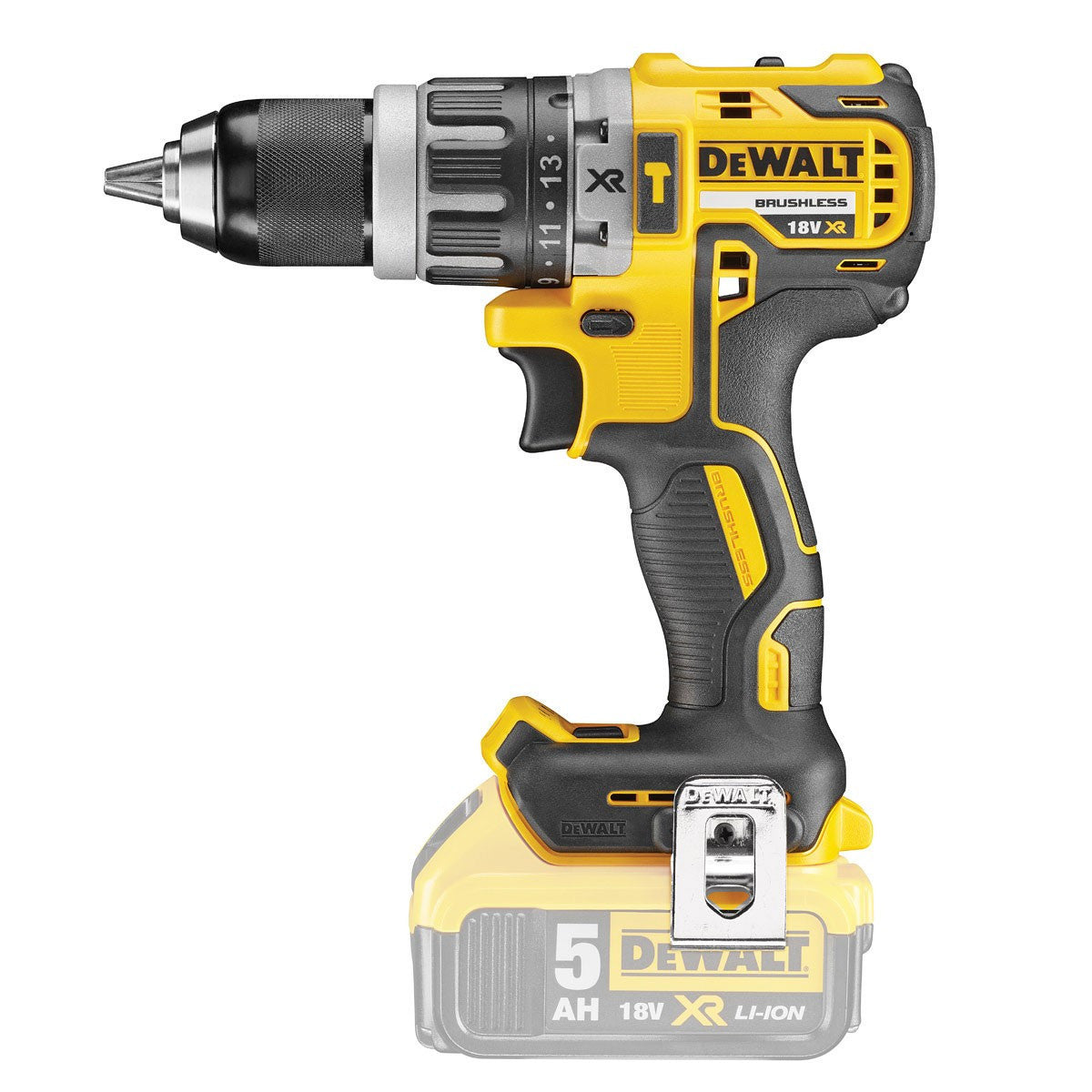 Dewalt DCK289P2 18V XR Set – Elektropneumatischer Hammer + Bohrhammer + Tasche + 2 LI-ION 5,0 Ah Akkus