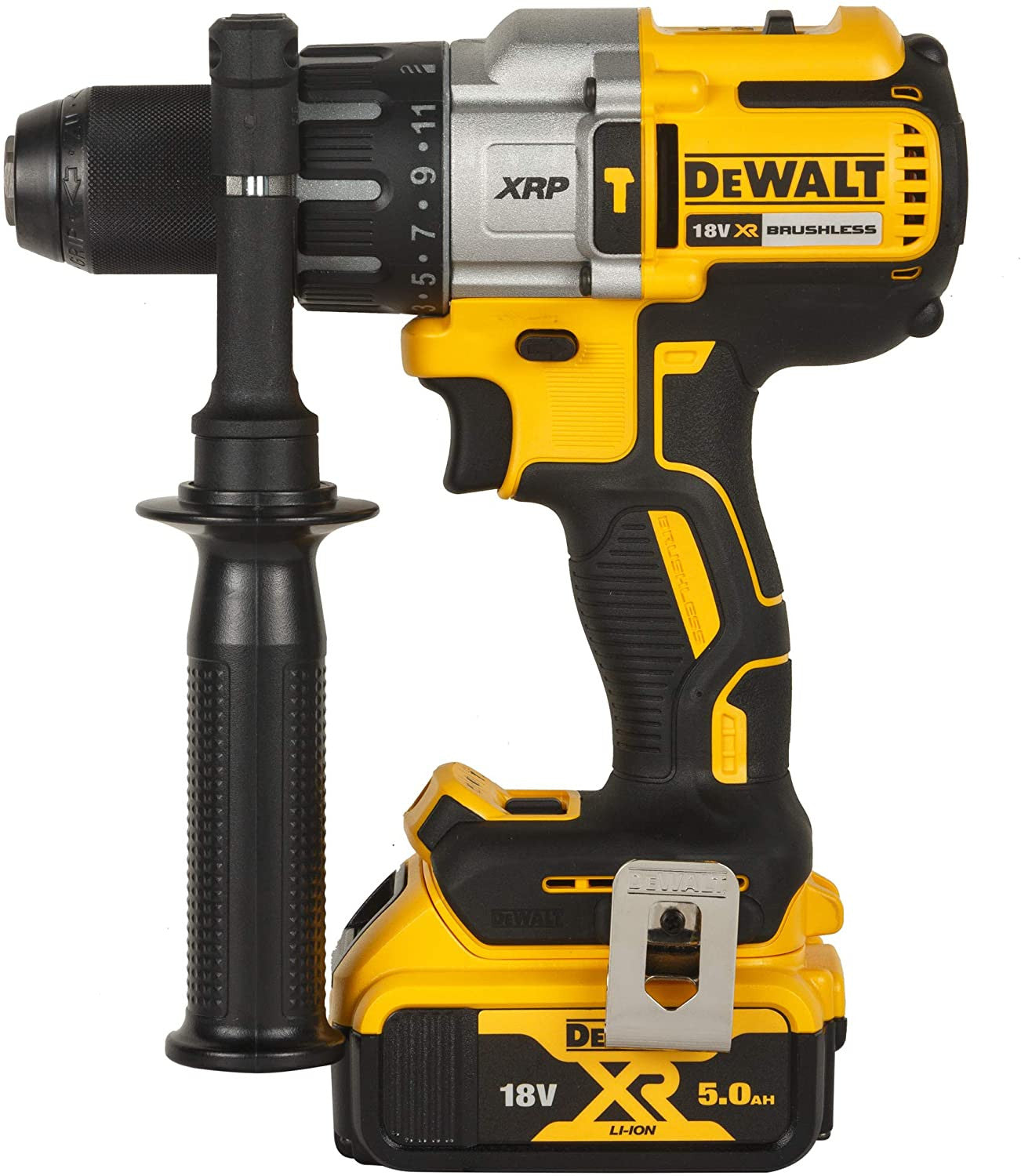 Kombi-Bohrhammer Dewalt XRP DCD996P2 + Schleifer DCG412N