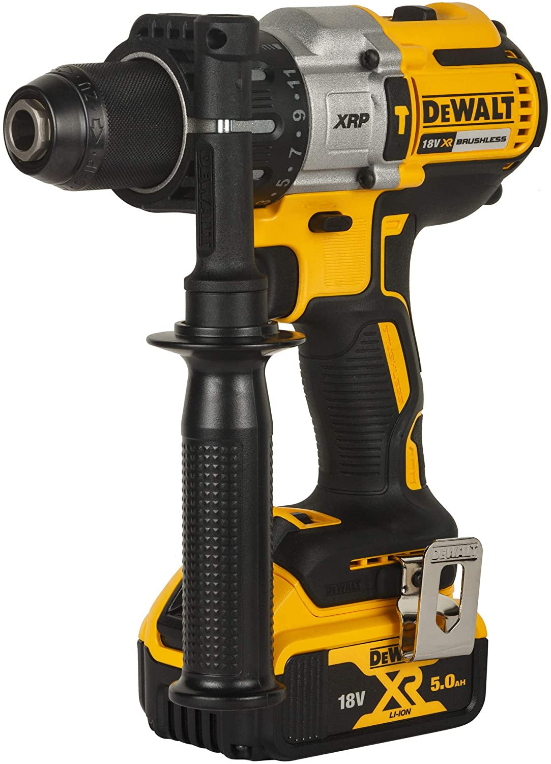 Kombi-Bohrhammer Dewalt XRP DCD996P2 + Schleifer DCG412N