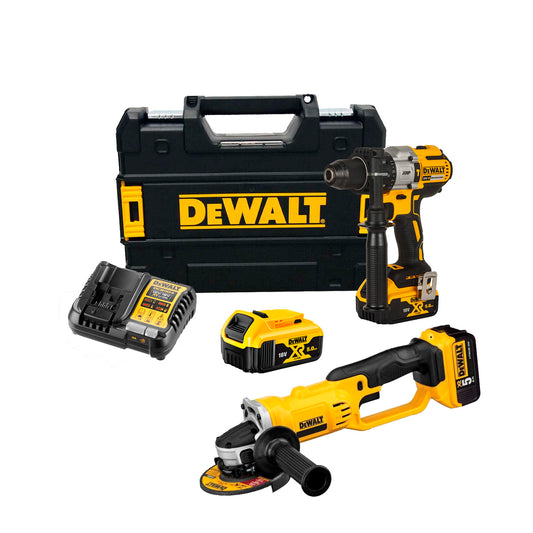 Kombi-Bohrhammer Dewalt XRP DCD996P2 + Schleifer DCG412N