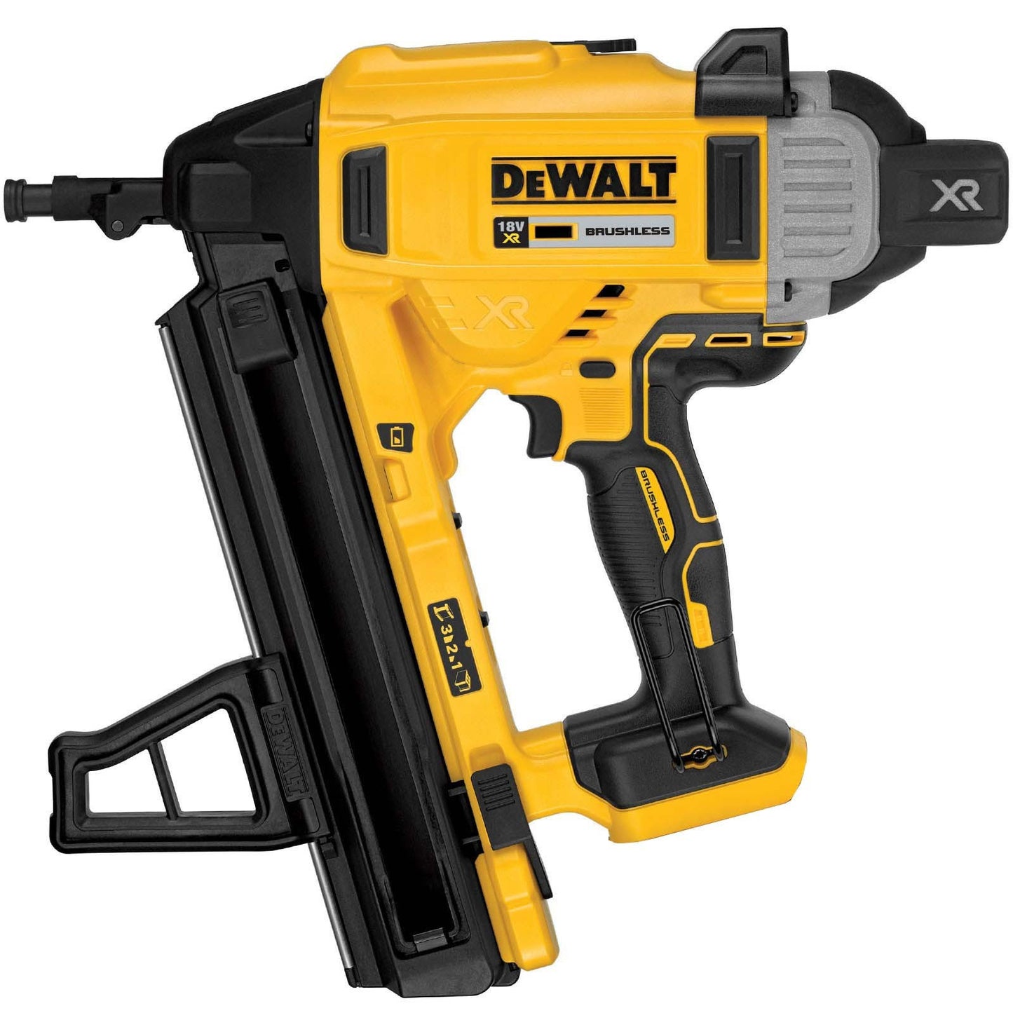 Dewalt 18V DCN890P2 batteriebetriebener Beton- und Stahlnagler-Kombi + 50.250 20-mm-Nägel