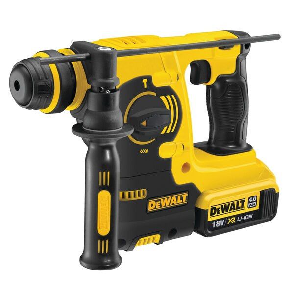 Dewalt CPROF265 Hammerbohrer-Power-Kit mit Koffer, XR18V-Schleifmaschine, XR SDS Plus-Hammer und 3 Batterien