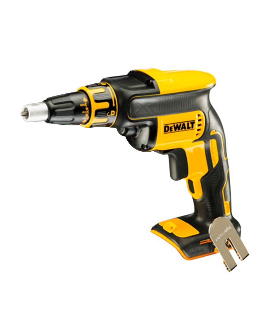 Gipskarton-Kombination: Pladur-Schraubendreher DCF620 + leichter Hammer DCH133 Dewalt, 2 Batterien 5 Ah, 18 V