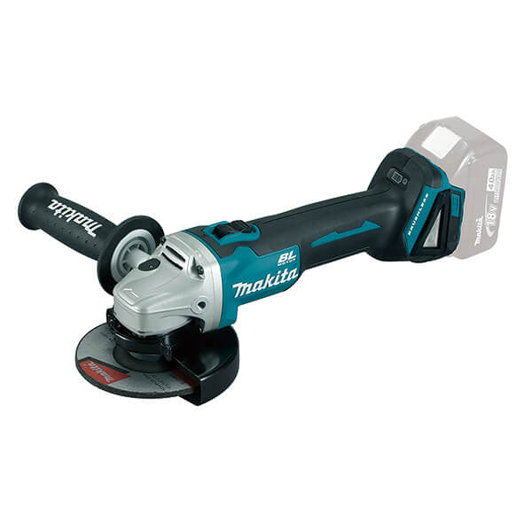 Mini-Schleifer 18V mit 2 Akkus 5Ah + Ladegerät + Koffer Makita DGA504RTJ