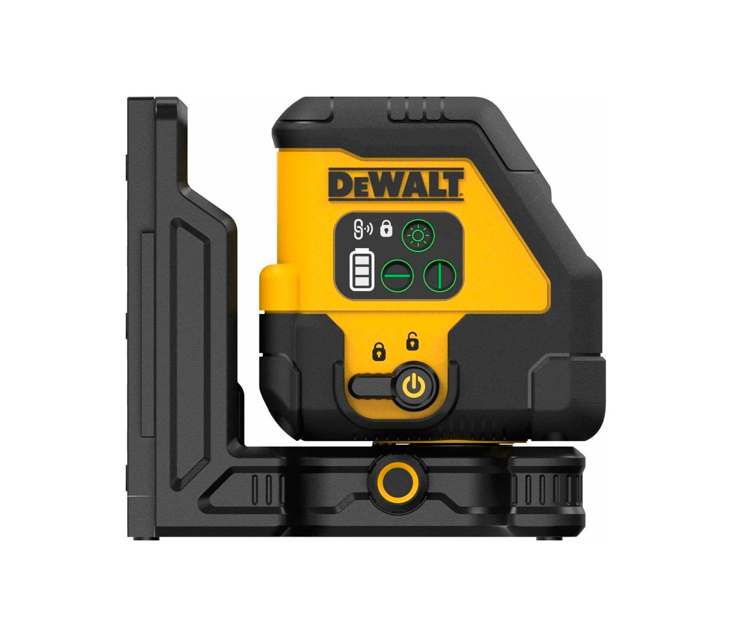 Selbstnivellierender Lasergrün USB-C mit 2 Kreuzlinien Dewalt DCLE14201GB