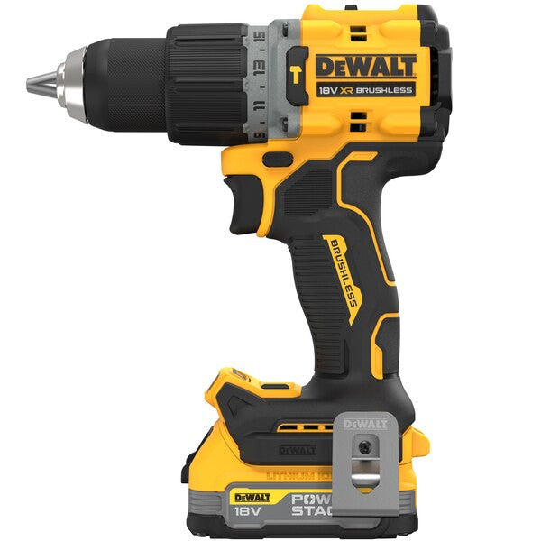 Dewalt DCD805E2T XR 18V ​​​​POWERSTARCK Kompakter bürstenloser Bohrhammer