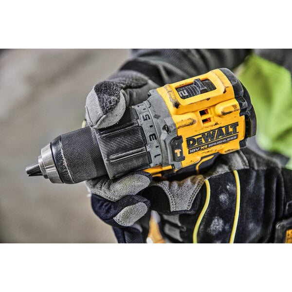 Taladro percutor compacto sin escobillas XR 18V Dewalt DCD805NT  - 6