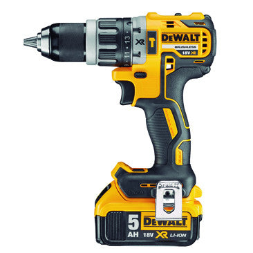 Dewalt DCK207P2TB Werkzeugsatz – Bohrer + Hammer + 2 Schläger. + Aktentasche