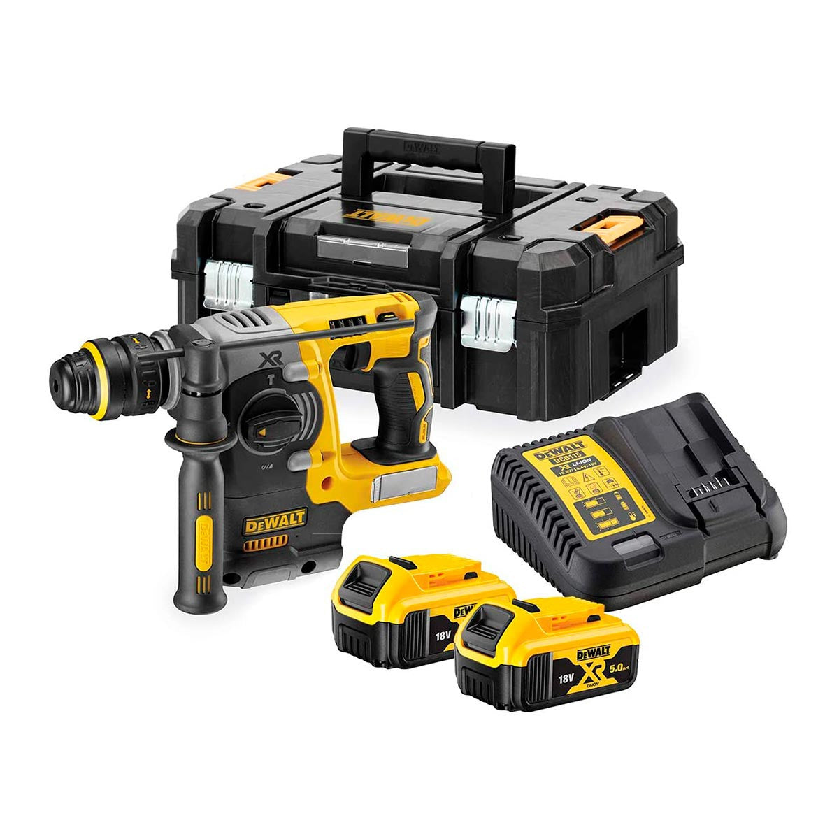 Dewalt XR DCH273P2 18 V 2,1 J SDS-Plus Bürstenloser elektropneumatischer Hammer